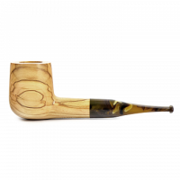 Трубка для табака Volkan Pipe Olive Wood 208 под фильтр 9 мм.