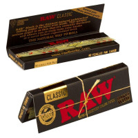 Бумага сигаретная RAW Classic BLACK 50 шт