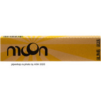 Бумага для самокруток Moon Brown Unbleached Slim Size коричневая