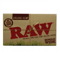 Бумага сигаретная RAW DOUBLE Organic Hemp 100 шт