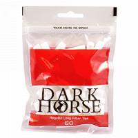 Фильтры для самокруток 8мм Dark Horse Regular LONG 60 шт