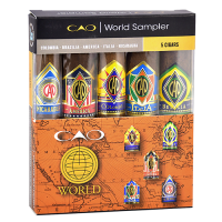 Подарочный набор сигар CAO World Sampler 5 сигар