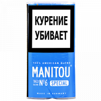 Табак для самокруток Manitou Special American Blend Blue №6 30 гр.