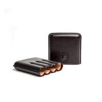 Футляр для сигар Dunhill - PA3014 - Bulldog Case Robusto 4F Black