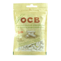 Фильтры для самокруток 6мм OCB Slim Organic 120 шт