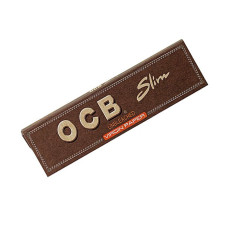 Бумага для самокруток OCB Slim Virgin unbleached