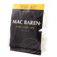 Фильтры для самокруток 6мм Mac Baren Slim 100 шт