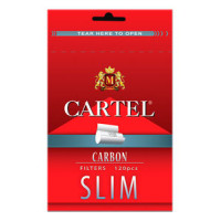 Сигаретные фильтры Cartel Slim Carbon 6 мм.