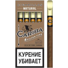 Сигариллы Cariba Wood Tip Natural 4 шт.