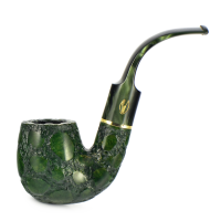 Трубка для табака Savinelli Alligator Green 614 фильтр 9 мм