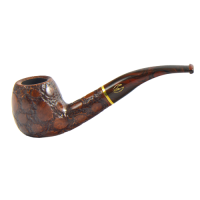 Трубка для табака Savinelli Alligator Brown 626 фильтр 9 мм