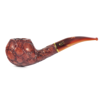 Трубка для табака Savinelli Alligator Red 673 фильтр 9 мм