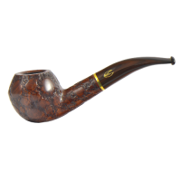 Трубка для табака Savinelli Alligator Brown 673 фильтр 9 мм