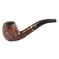 Трубка для табака Savinelli Alligator Brown 677 фильтр 9 мм