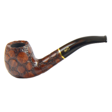 Трубка для табака Savinelli Alligator Brown 677 фильтр 9 мм