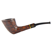 Трубка для табака Savinelli Alligator Brown 904 6 мм фильтр