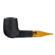 Трубка для табака Stanwell Shorty Dark Black Sand 88 фильтр 9 мм