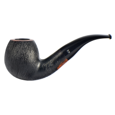 Трубка для табака Stanwell Brushed Rustic Black 185 фильтр 9 мм